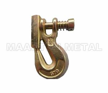 Clevis Grab Hook With Spring and Latch