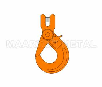 G80 Clevis Self-Locking Safety Hook,European Type