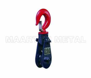 H418 LIGHT TYPE CHAMPION SNATCH BLOCK WITH HOOK