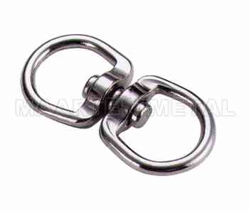 COUBLE EYE SWIVEL ZINC DIE CAST NICKLE PLATED