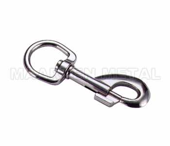 SWIVEL BOLT SNAP ZINC DIE CAST NICKLE PLATED