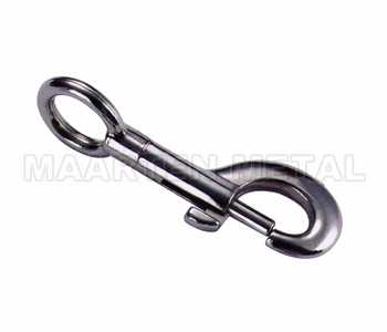 FIX ROUND SNAP HOOK ZINC DIE CAST NICKLE PLATED
