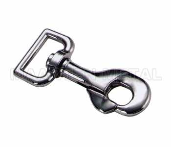 17-SNAP HOOK ZINC DIE CAST NICKLE PLATED
