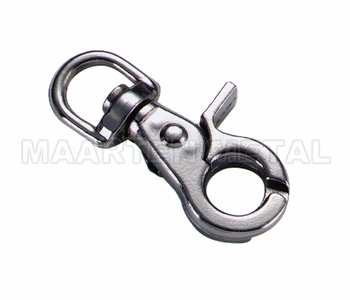 TRIGGER SNAP HOOK ZINC DIE CAST NICKLE PLATED