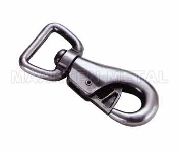 BULL SNAP HOOK ZINC DIE CAST NICKLE PLATED